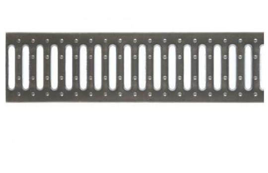 Решетка водоприемная РВ-10.13,6.100 - штампованная стальная оцинкованная (арт. 508)